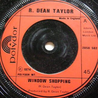 R Dean Taylor Window Shopping 7" Polydor 2058502 EX 1974