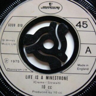 10cc Life's A Minestrone 7" Mercury 6008010 EX 1975