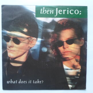 Then Jerico What Does It Take 7" London LON223 EX/EX 1989 picture sleeve