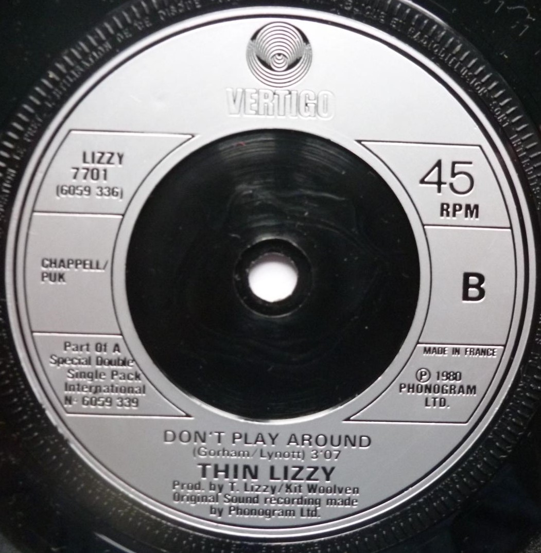 Thin Lizzy Killer On The Loose 2x7" Vertigo LIZZY77 EX/EX 1980 double pack, French pressing in picture sleeve - Image 4