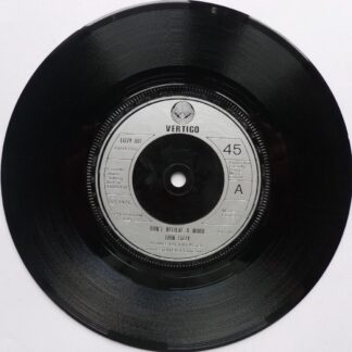 Thin Lizzy Don't Believe A Word 7" Vertigo LIZZY001 EX 1976