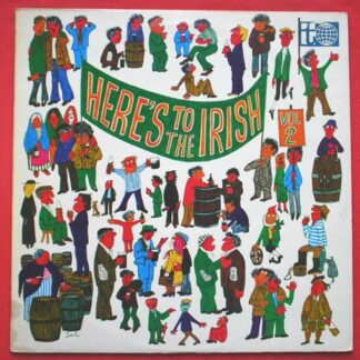 Here's To The Irish Vol 2 LP Transatlantic TRASAM 11 VG/EX 1969 with Larry Cunningham, Johnstons and Finbar & Eddie Furey