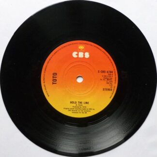Toto Hold The Line 7" CBS SCBS6784 EX 1978