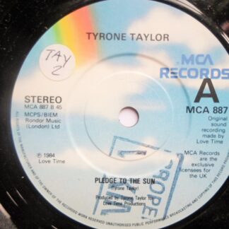 Tyrone Taylor Energy 7" MCA MCA887 EX 1984
