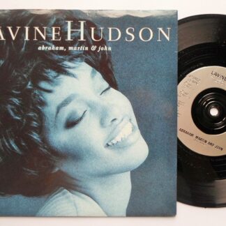 Lavine Hudson Abraham Martin And John 7" TEN TEN390 EX/EX 1991 picture sleeve