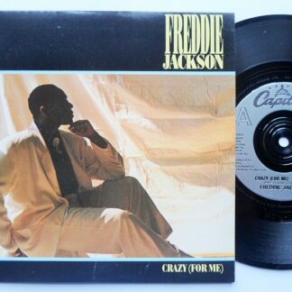 Freddie Jackson Crazy 7" Capitol CL510 EX/EX 1988 picture sleeve