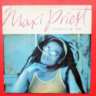 Maxi Priest Strollin' On 7" 10 TEN84 EX/EX 1986 picture sleeve