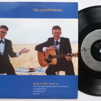 Proclaimers King Of The Road EP Chrysalis CLAIM5 EX/EX 1990 picture sleeve, 4-track EP