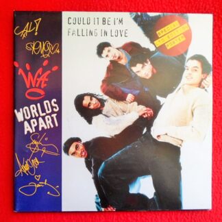 Worlds Apart Could It Be I'm Falling In Love 7" Bell 192757 EX/EX 1994 poster sleeve