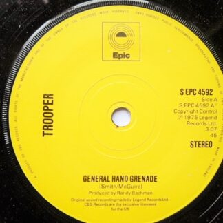 Trooper General Hand Grenade 7" Epic SEPC 4592 EX 1975