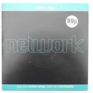 Network Broken Wings 7" Chrysalis CHS3923 EX /EX 1992 picture sleeve