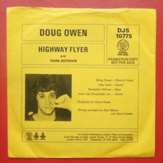 Doug Owen Highway Flyer 7" DJM DJS 10775 EX/EX 1977 picture sleeve