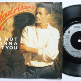 Colonel Abrams I'm Not Gonna Let You 7" MCA MCA1031 EX/EX 1986 picture sleeve