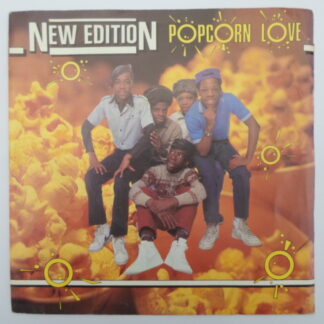 New Edition Popcorn Love 7" London LON31 EX/VG 1983 picture sleeve