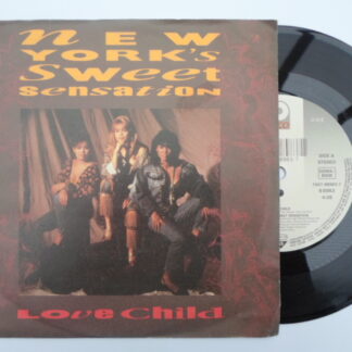 New York's Sweet Sensation Love Child 7" Atco B8983 EX/EX 1990 picture sleeve