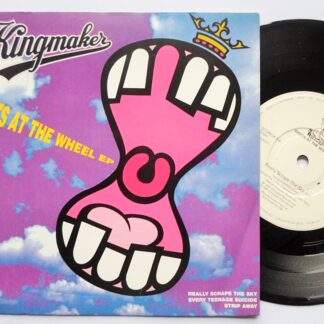 Kingmaker Idiots At The Wheel EP Scorch SCORCH3 EX/EX 1991 picture sleeve