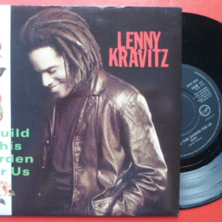 Lenny Kravitz I Build this Garden For Us 7" Virgin VUS17 EX/EX 1990 picture sleeve