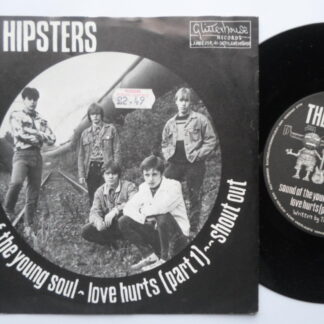 Hipsters Sound Of The Young Soul 7" Glitterhouse GR1251 EX/EX 1980s picture sleeve, German pressing
