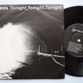 Genesis Tonight Tonight Tonight 7" Virgin GENS4 EX/EX 1987 picture sleeve