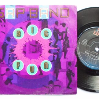 Gap Band Big Fun 7" Total Experience FB49779 EX/EX 1986 picture sleeve