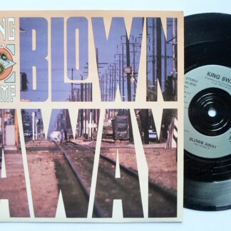 King Swamp Blown Away 7" Virgin KSW2 EX/EX 1989 picture sleeve