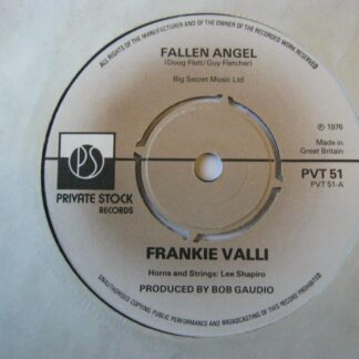 Frankie Valli Fallen Angel 7" Private Stock PVT51 EX 1976