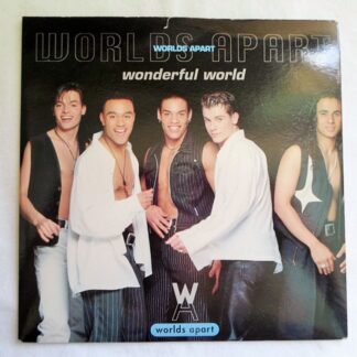 Worlds Apart Wonderful World 7" Arista 153407 EX/VG 1993 picture sleeve