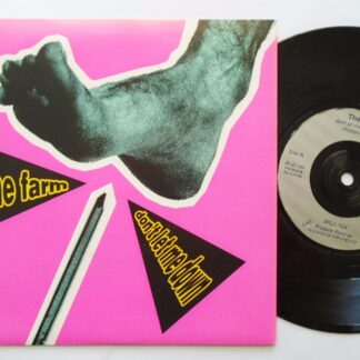 Farm Don't Let Me Down Hooten 7" Produce MILK 104 EX/EX 1991 picture sleeve