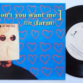 Farm Don't You Want Me 7" End 6584 687 EX/EX 1992 picture sleeve