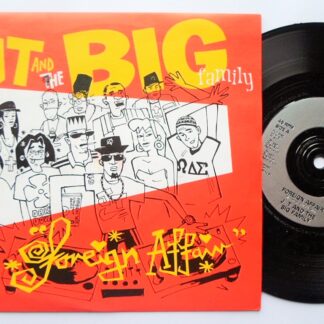 JT & The Big Family Foreign Affair 7" Champion CHAMP254 EX/EX 1990 picture sleeve