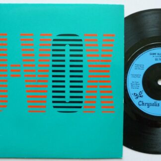 Ultravox Same Old Story 7" Chrysalis UV4 EX/EX 1986 picture sleeve