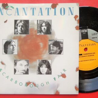 Incantation Scarborough Fair 7" Hiam HIAM106 EX/EX 1987 picture sleeve