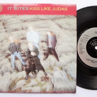 It Bites Kiss Like Judas 7" Virgin VS983 EX/EX 1988 picture sleeve