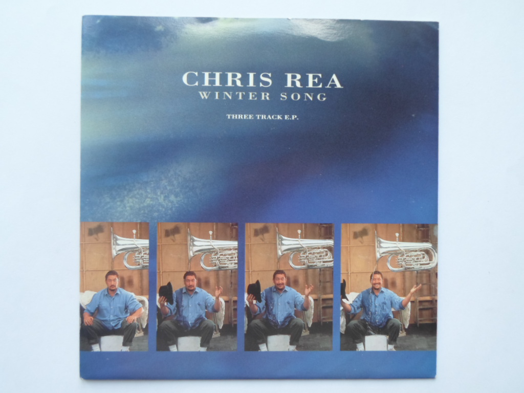 Chris Rea Winter Song 7" EastWest YZ629 EX/EX 1991 picture sleeve