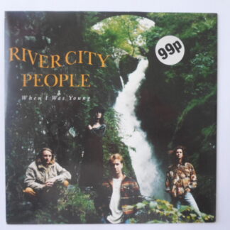 River City People When I Was Young 7" EMI EM176 EX /EX 1991 picture sleeve