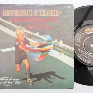 Jefferson Starship Girl With The Hungry Eyes 7" Grunt FB 1921 EX/EX 1980 picture sleeve