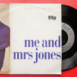 Freddie Jackson Me And Mrs Jones 7" Capitol CL688 EX/VG 1992 picture sleeve