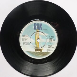 Suzi Quatro If You Can't Give Me Love 7" Rak RAK271 EX 1978