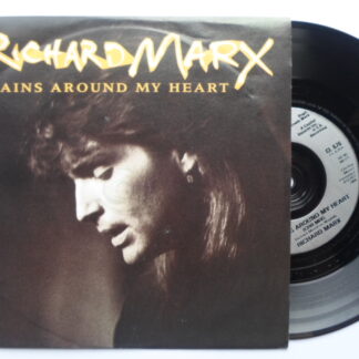 Richard Marx Chains Around My Heart 7" Capitol CL676 EX/EX 1991 picture sleeve
