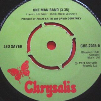Leo Sayer One Man Band 7" Chrysalis CHS2045 EX 1974
