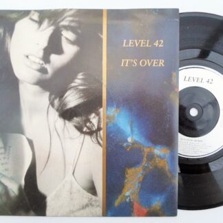 Level 42 It's Over 7" Polydor POSP900 EX/EX 1987 picture sleeve