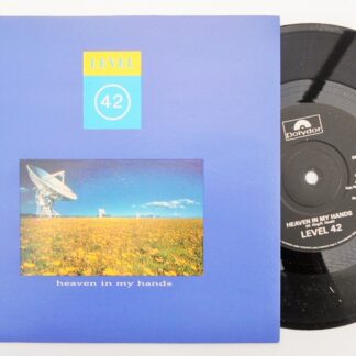 Level 42 Heaven In My Hands 7" Polydor PO14 EX/EX 1988 picture sleeve