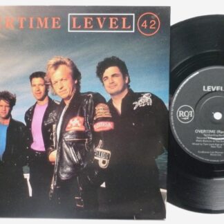 Level 42 Overtime 7" RCA PB44997 EX/EX 1991 picture sleeve