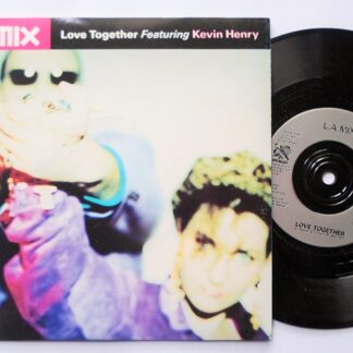 LA Mix Love Together 7" Breakout USA677 EX/EX 1989 picture sleeve