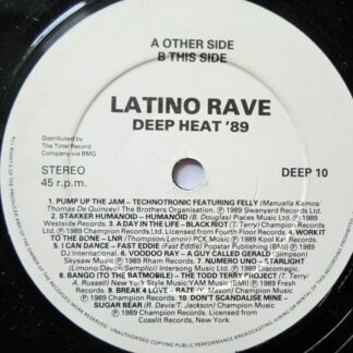 Latino Rave Deep Heat '89 Latino Mix 7" Deep Heat DEEP10 EX 1989