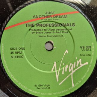 Professionals Just Another Dream 7" Virgin VS353 EX 1980