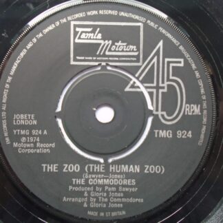Commodores Zoo 7" Tamla Motown TMG924 VG 1974
