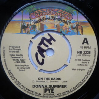 Donna Summer On The Radio 7" Casablanca NB2236 EX 1979