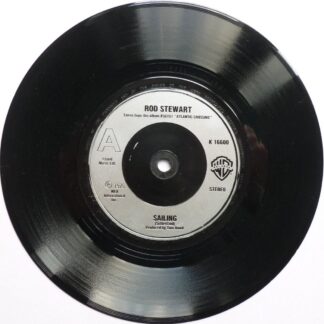Rod Stewart Sailing 7" Warner Bros K16600 EX 1975 silver plastic label