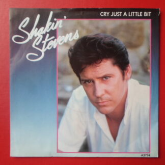 Shakin' Stevens Cry Just A Little Bit 7" Epic A3774 EX/EX 1983 picture sleeve